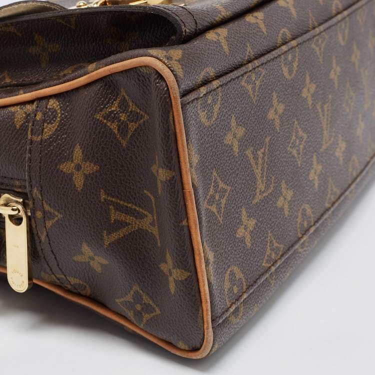 Pre Owned Louis Vuitton Monogram Canvas Manhattan PM Bag