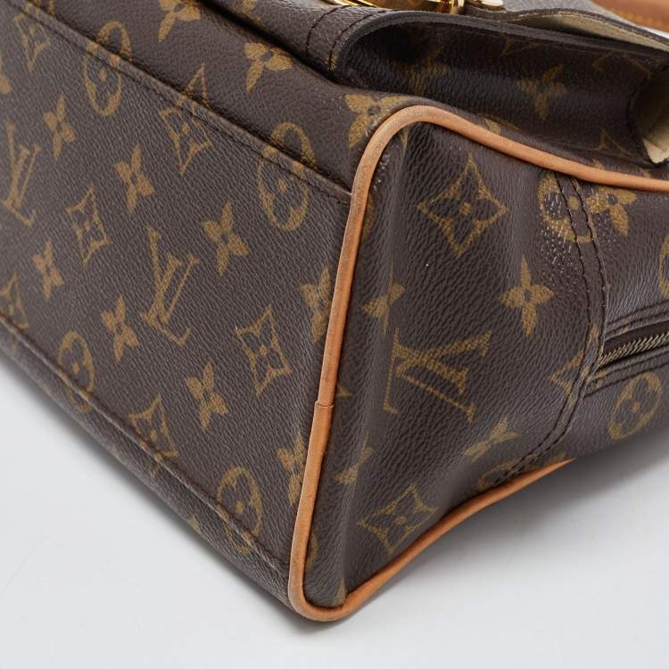Pre Owned Louis Vuitton Monogram Canvas Manhattan PM Bag