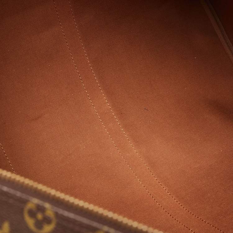 Pre Owned Louis Vuitton Monogram Canvas Keepall Bandouliere 50 Bag