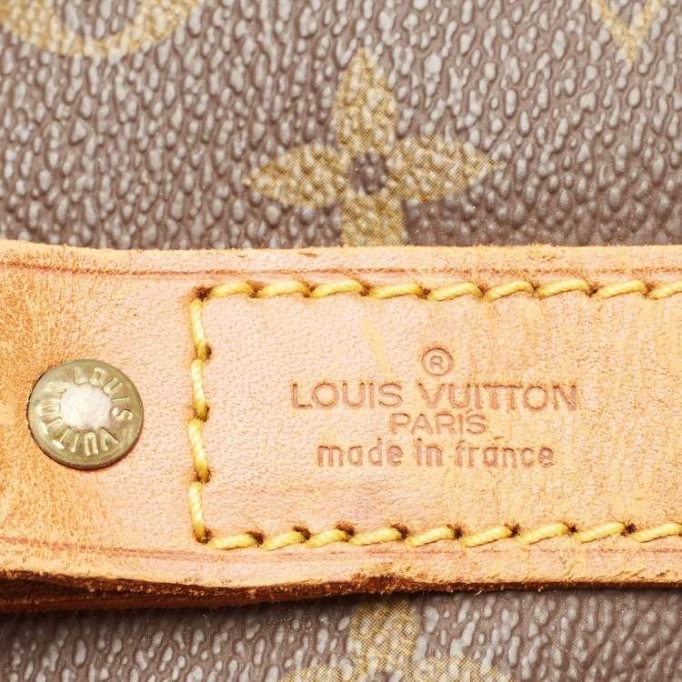 Pre Owned Louis Vuitton Monogram Canvas Keepall Bandouliere 50 Bag