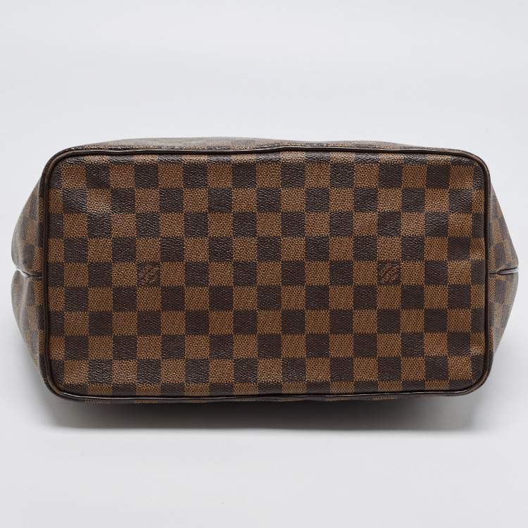 Pre Owned Louis Vuitton Damier Ebene Canvas and Leather Westminister GM Bag