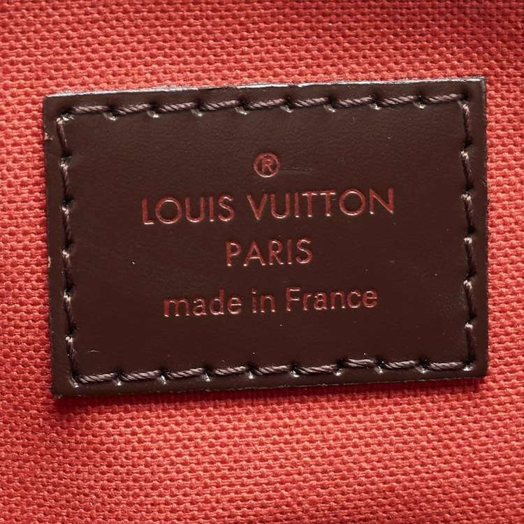 Pre Owned Louis Vuitton Damier Ebene Canvas and Leather Westminister GM Bag