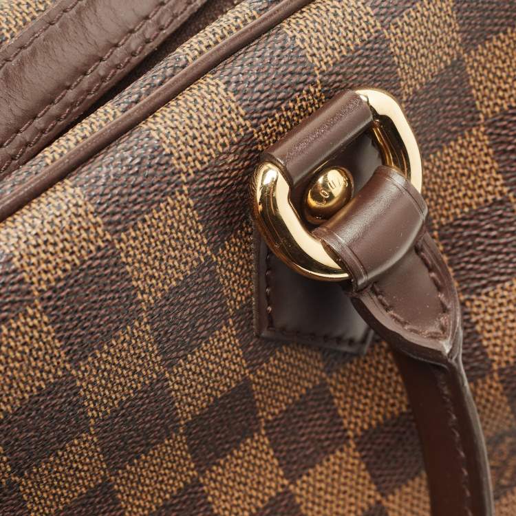 Pre Owned Louis Vuitton Damier Ebene Canvas Duomo Bag