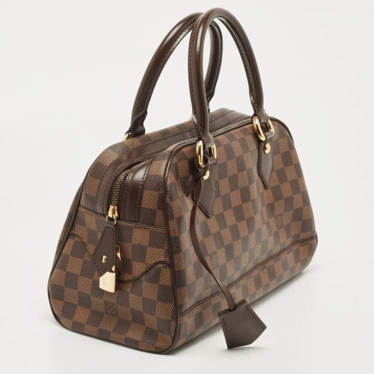 Pre Owned Louis Vuitton Damier Ebene Canvas Duomo Bag