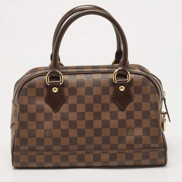 Pre Owned Louis Vuitton Damier Ebene Canvas Duomo Bag