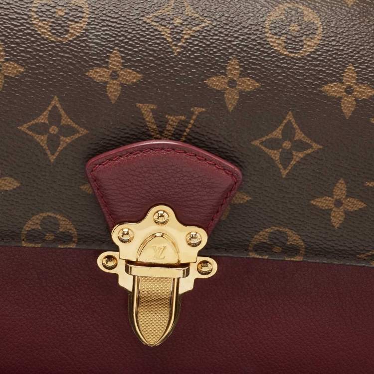Pre Owned Louis Vuitton Raisin Monogram Canvas Victoire Bag