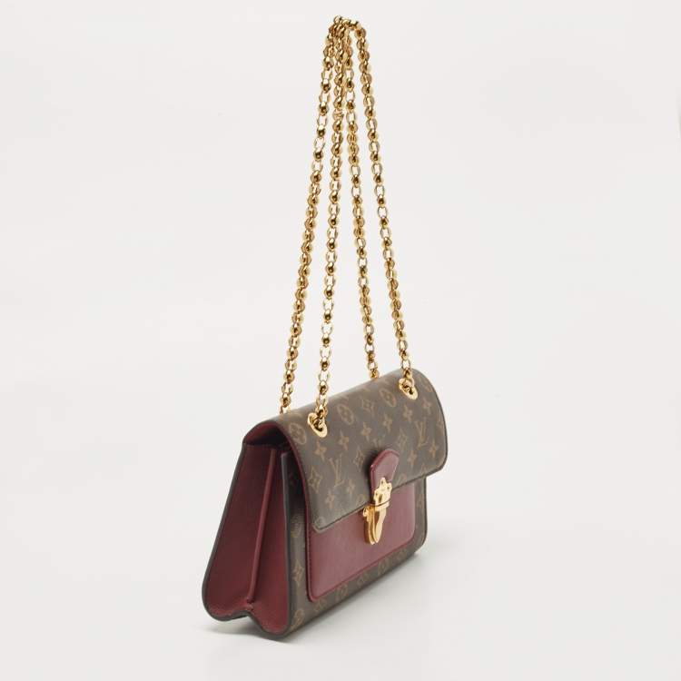 Pre Owned Louis Vuitton Raisin Monogram Canvas Victoire Bag