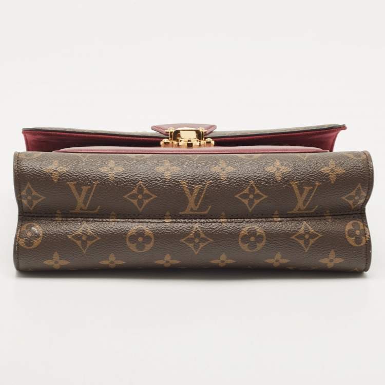 Pre Owned Louis Vuitton Raisin Monogram Canvas Victoire Bag