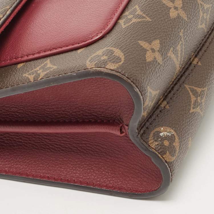 Pre Owned Louis Vuitton Raisin Monogram Canvas Victoire Bag