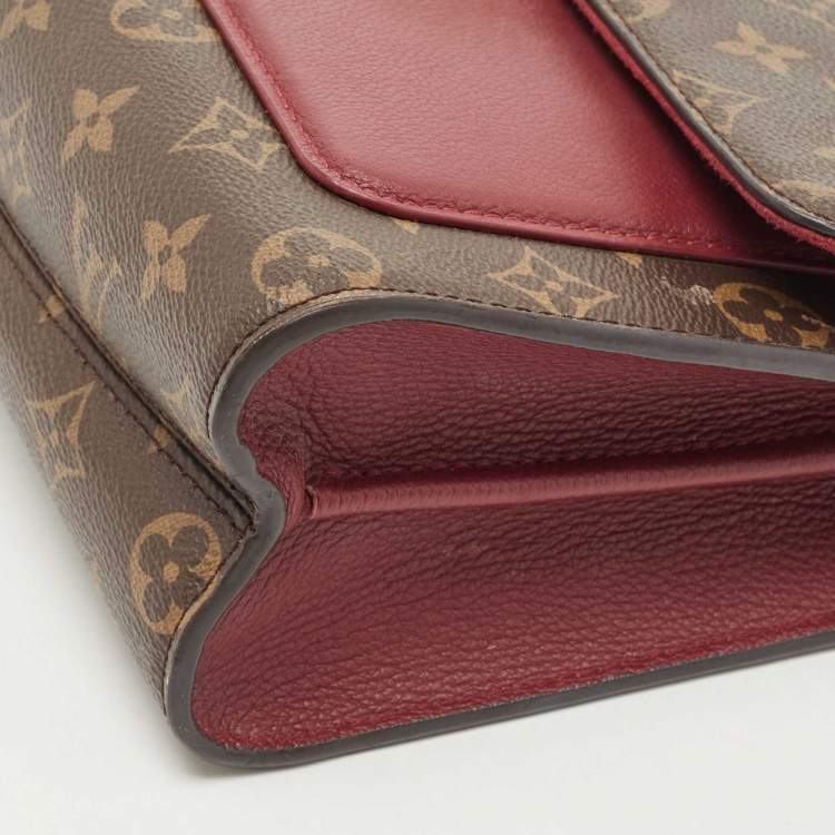 Pre Owned Louis Vuitton Raisin Monogram Canvas Victoire Bag
