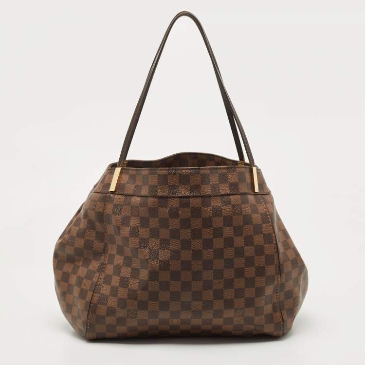 Pre Owned Louis Vuitton Damier Ebene Canvas Marylebone GM Bag