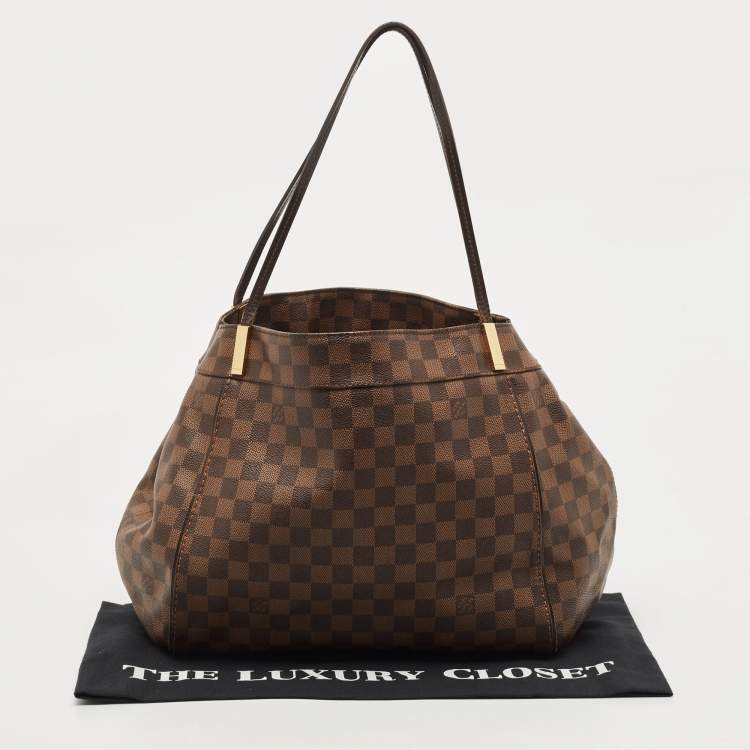 Pre Owned Louis Vuitton Damier Ebene Canvas Marylebone GM Bag