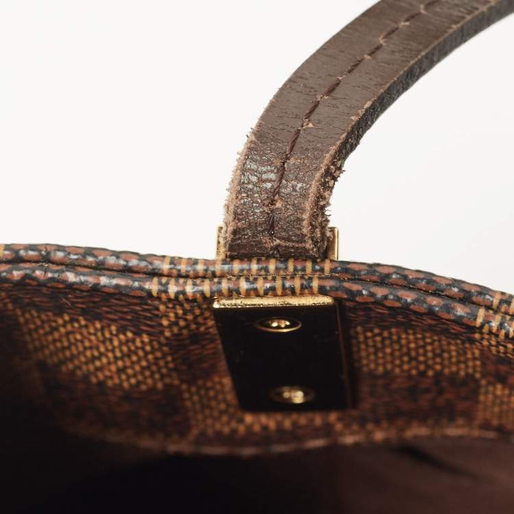 Pre Owned Louis Vuitton Damier Ebene Canvas Marylebone GM Bag