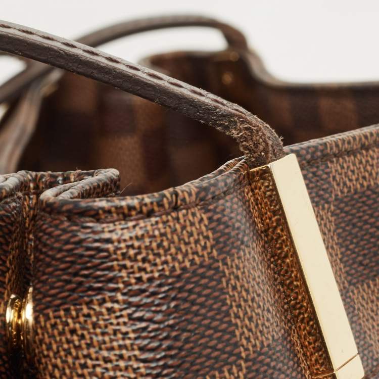 Pre Owned Louis Vuitton Damier Ebene Canvas Marylebone GM Bag
