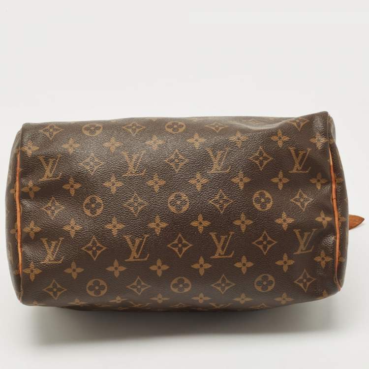 Pre Owned Louis Vuitton Monogram Canvas Speedy 30 Bag