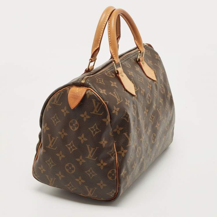Pre Owned Louis Vuitton Monogram Canvas Speedy 30 Bag