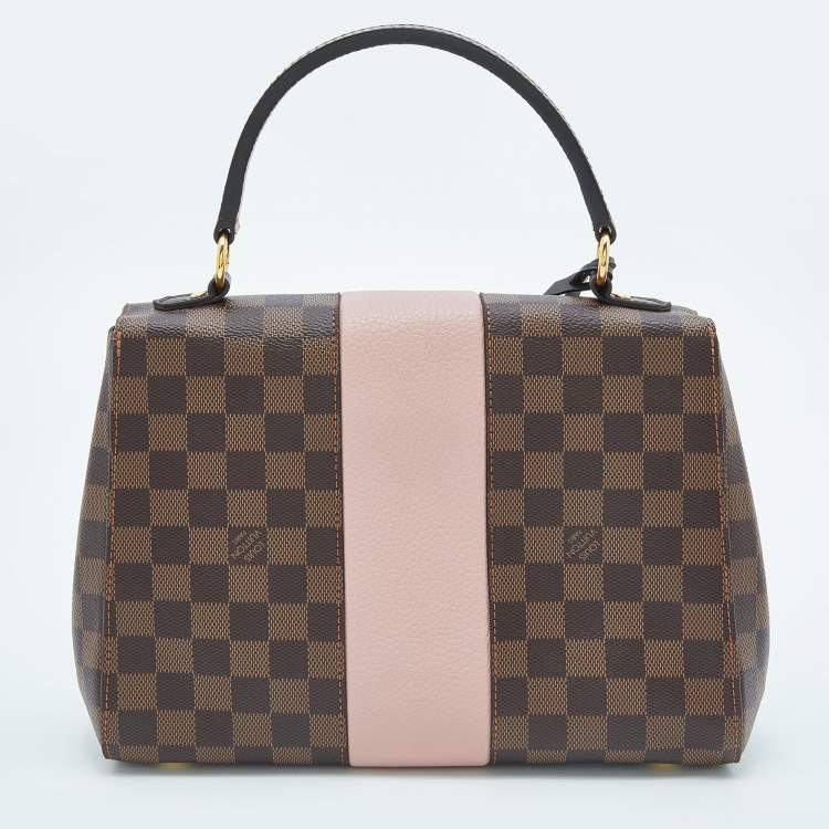 Pre Owned Louis Vuitton Magnolia Damier Ebene Canvas Bond Street Bag