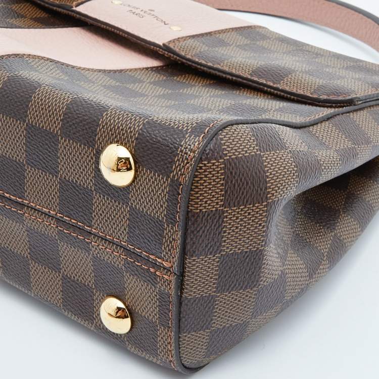 Pre Owned Louis Vuitton Magnolia Damier Ebene Canvas Bond Street Bag