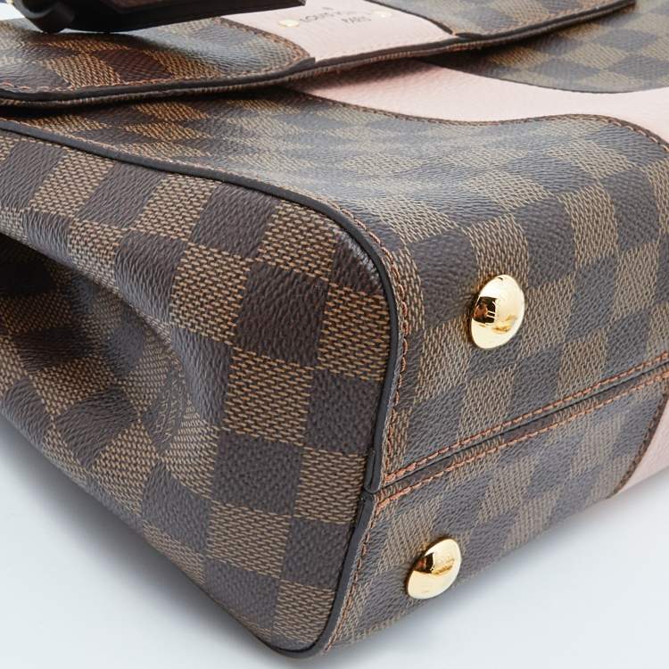 Pre Owned Louis Vuitton Magnolia Damier Ebene Canvas Bond Street Bag