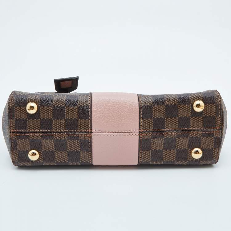 Pre Owned Louis Vuitton Magnolia Damier Ebene Canvas Bond Street Bag