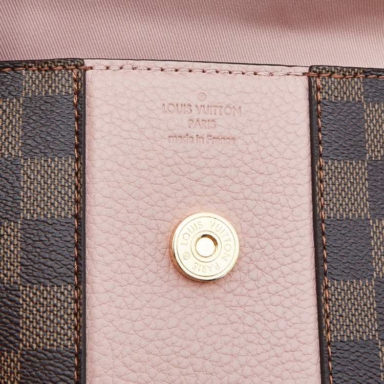 Pre Owned Louis Vuitton Magnolia Damier Ebene Canvas Bond Street Bag