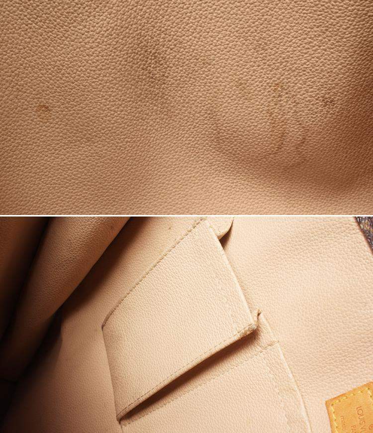 Pre Owned Louis Vuitton Brown Monogram Canvas  Sac Plat Tote