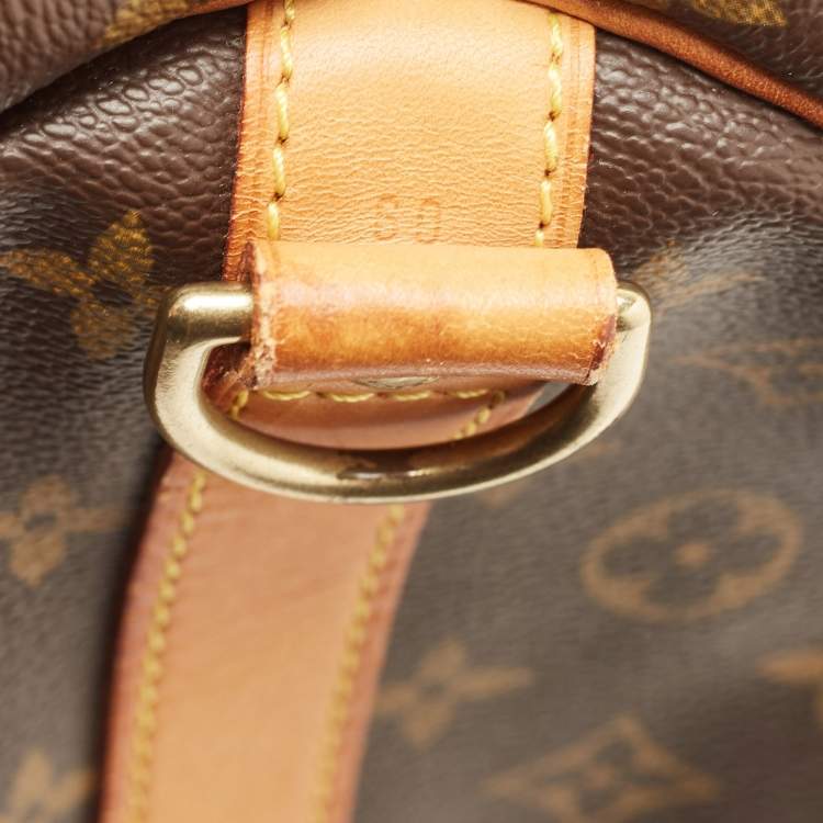 Pre Owned Louis Vuitton Monogram Canvas Keepall Bandouliere 60 Bag
