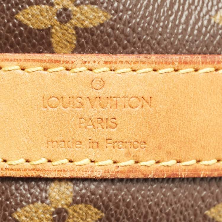 Pre Owned Louis Vuitton Monogram Canvas Keepall Bandouliere 60 Bag