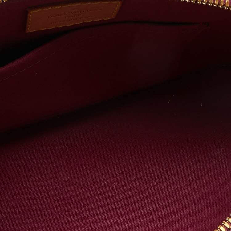 Louis Vuitton Indian Rose Monogram Vernis Alma BB Bag Louis Vuitton