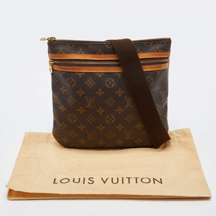 Pre Owned Louis Vuitton Monogram Canvas Pochette Bosphore Messenger Bag