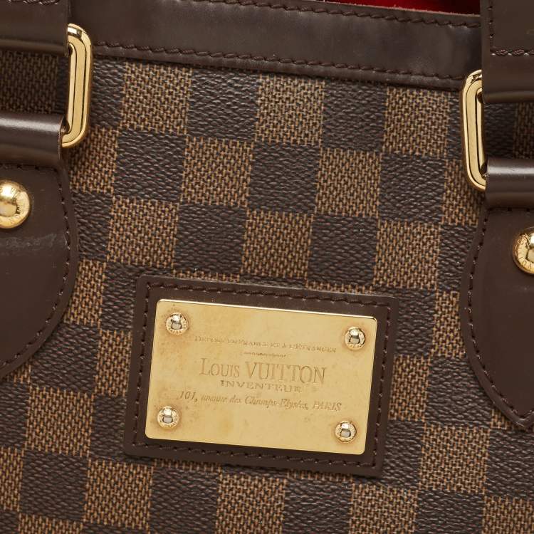 Pre Owned Louis Vuitton Damier Ebene Canvas Hampstead PM