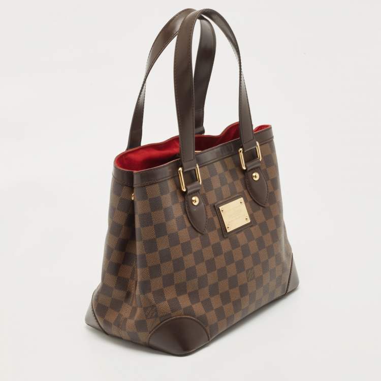 Pre Owned Louis Vuitton Damier Ebene Canvas Hampstead PM