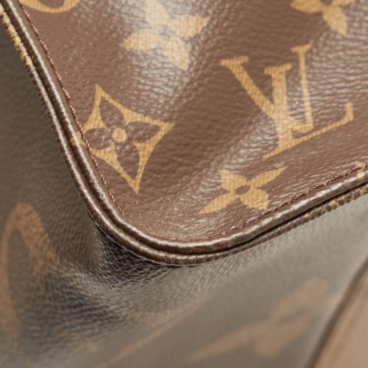 Pre Owned Louis Vuitton Monogram Reverse Giant Canvas OnTheGo GM Bag