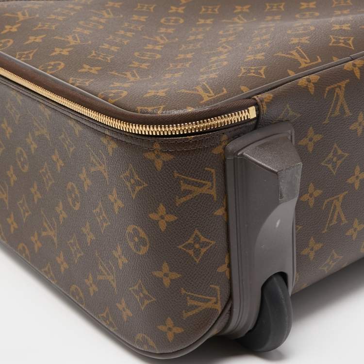Pre Owned Louis Vuitton Monogram Canvas Pegase 45 Luggage 
