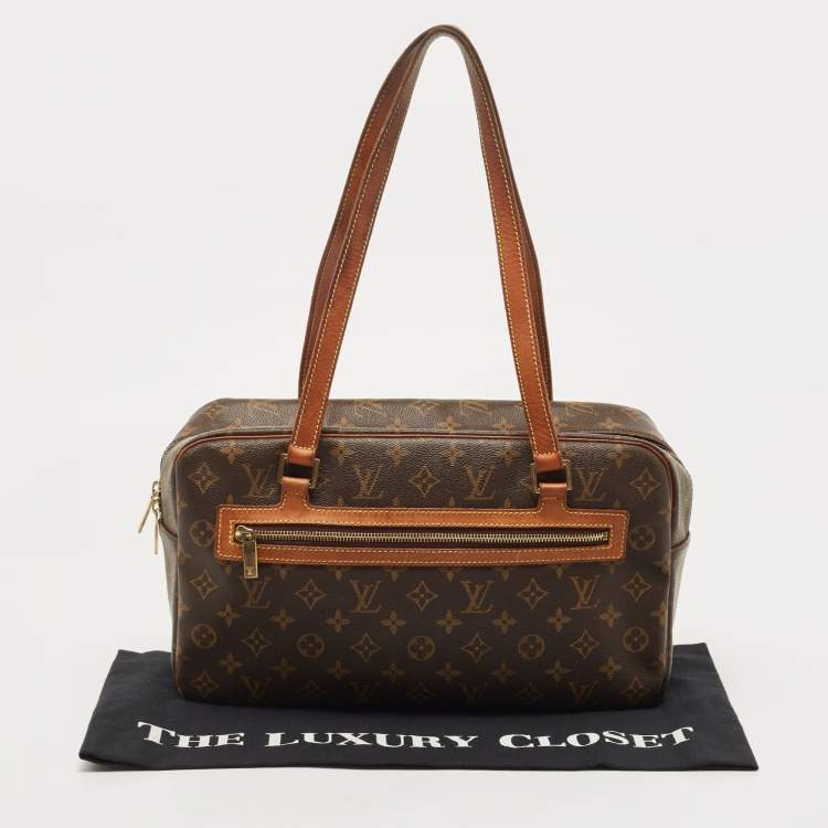 Pre Owned Louis Vuitton Monogram Canvas Cite GM Bag