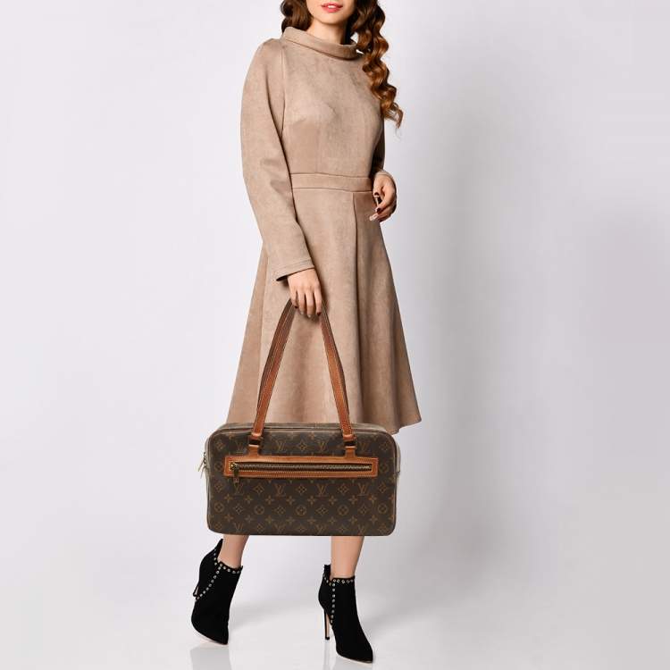 Pre Owned Louis Vuitton Monogram Canvas Cite GM Bag