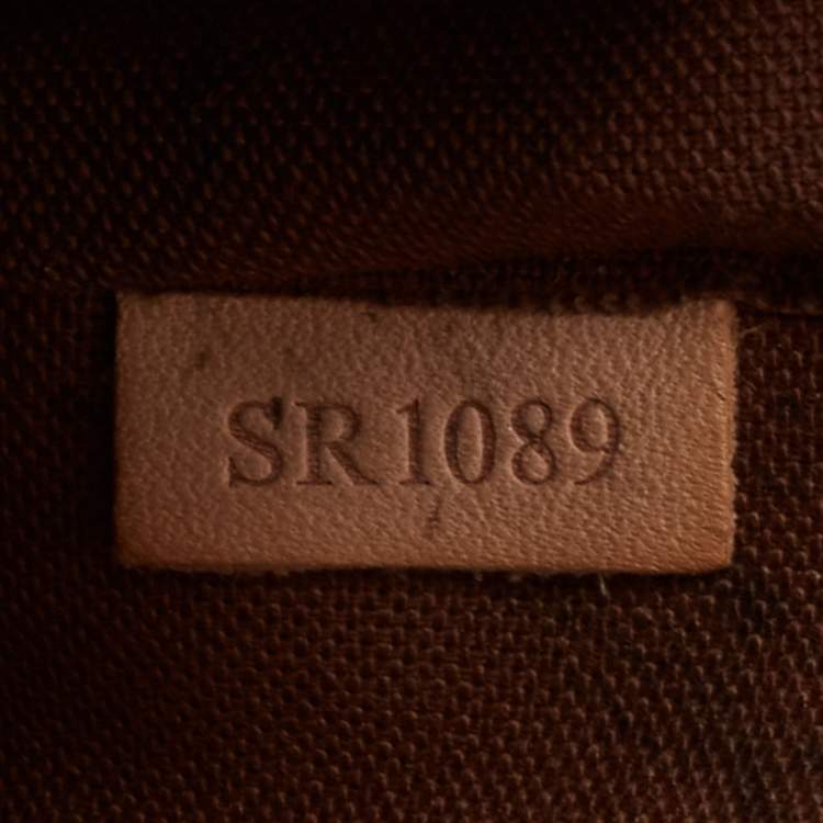 Pre Owned Louis Vuitton Monogram Canvas Palermo PM Bag