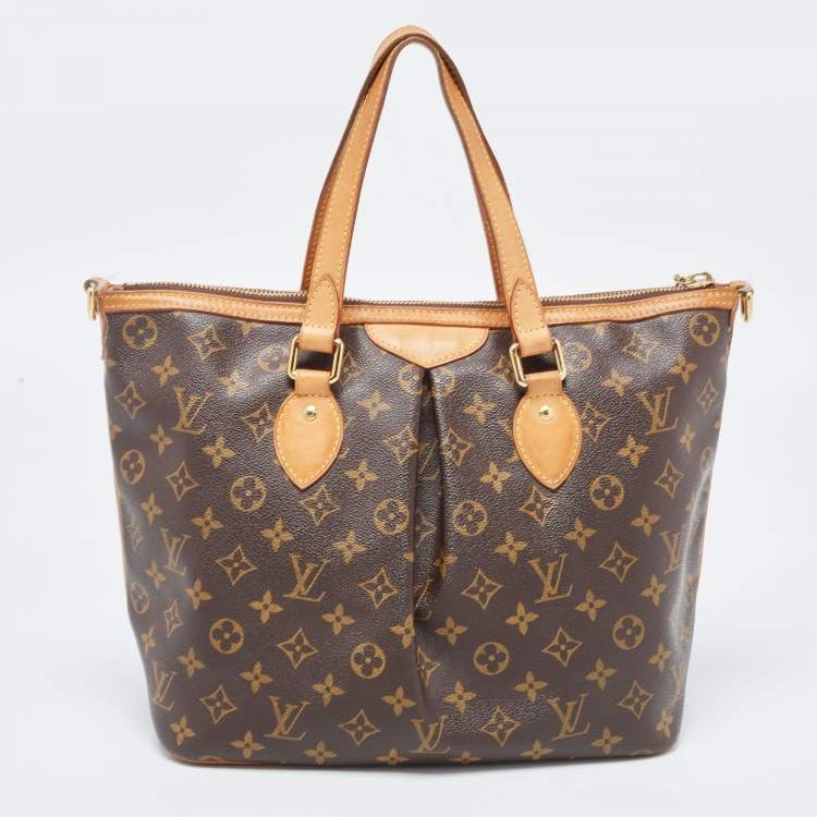 Pre Owned Louis Vuitton Monogram Canvas Palermo PM Bag