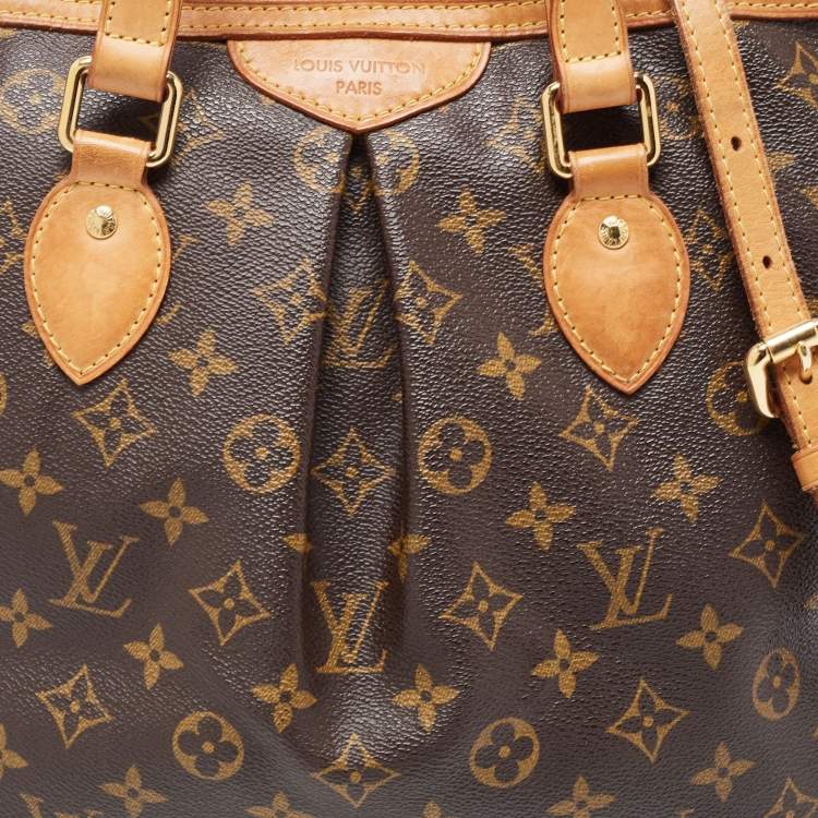 Pre Owned Louis Vuitton Monogram Canvas Palermo PM Bag
