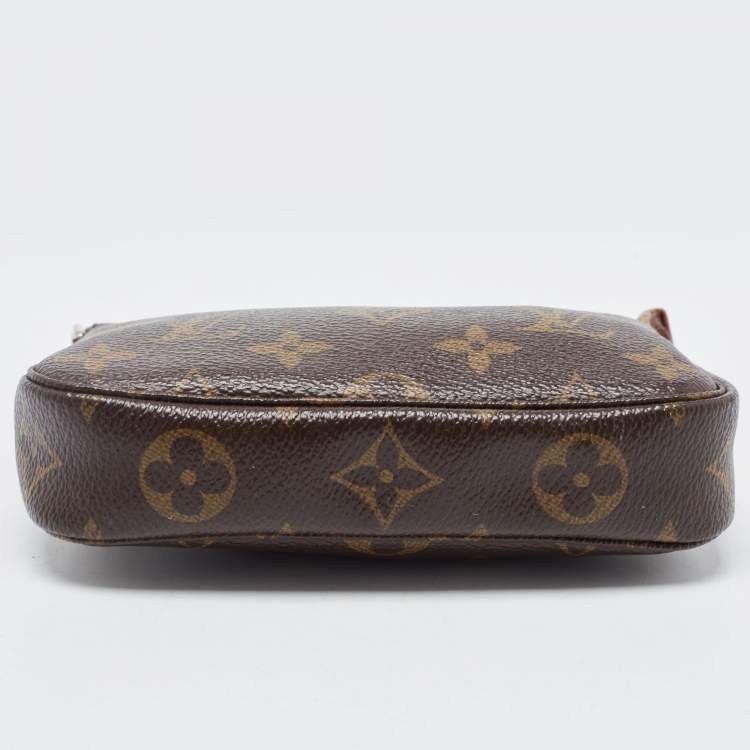 Pre Owned Louis Vuitton Monogram Canvas Mini Pochette Accessoires 
