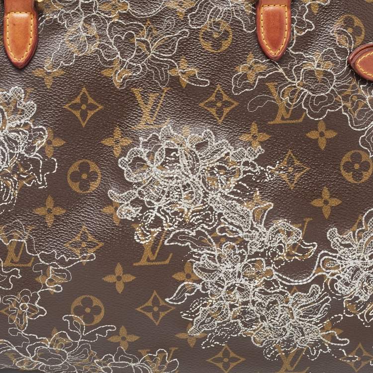Pre Owned Louis Vuitton Monogram Canvas Limited Edition Dentelle Batignolles Horizontal Bag