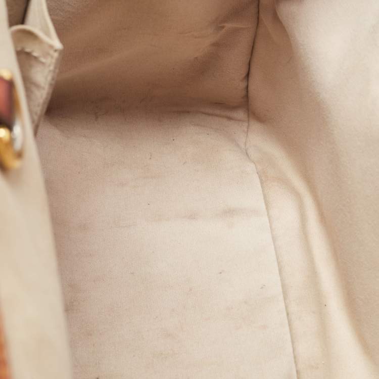 Pre Owned Louis Vuitton Monogram Canvas Limited Edition Dentelle Batignolles Horizontal Bag