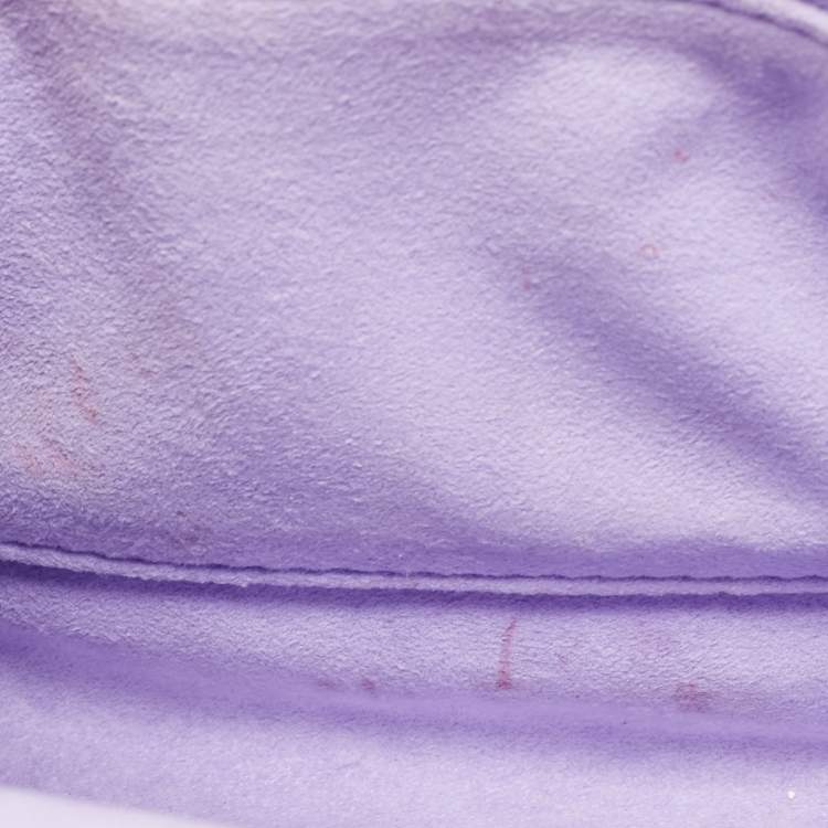 Pre Owned Louis Vuitton Lilac Epi Leather Louise Summer Clutch