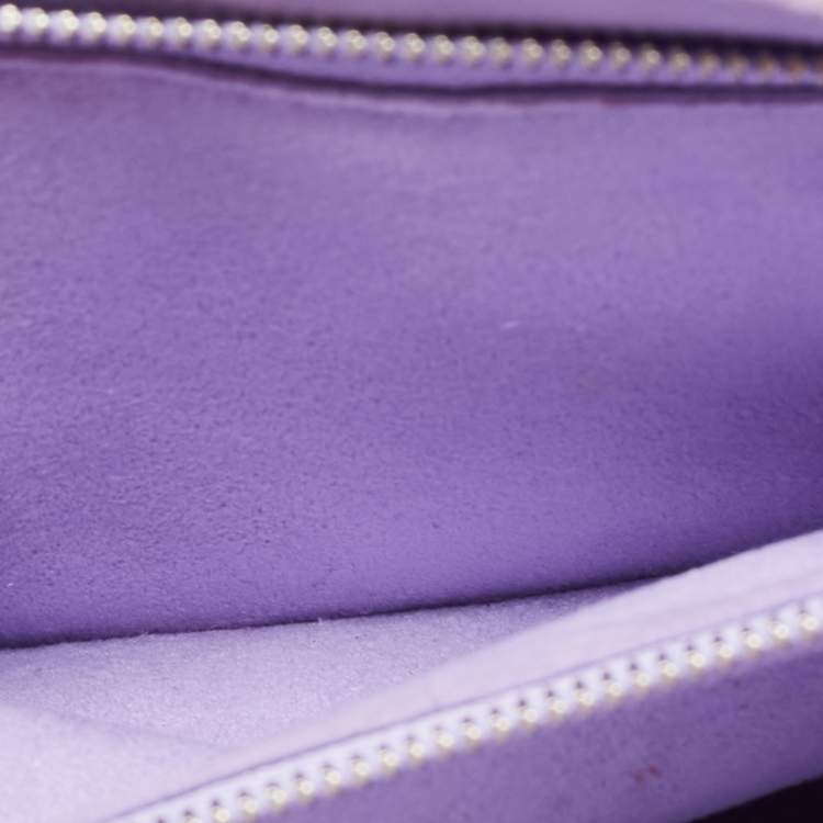 Pre Owned Louis Vuitton Lilac Epi Leather Louise Summer Clutch