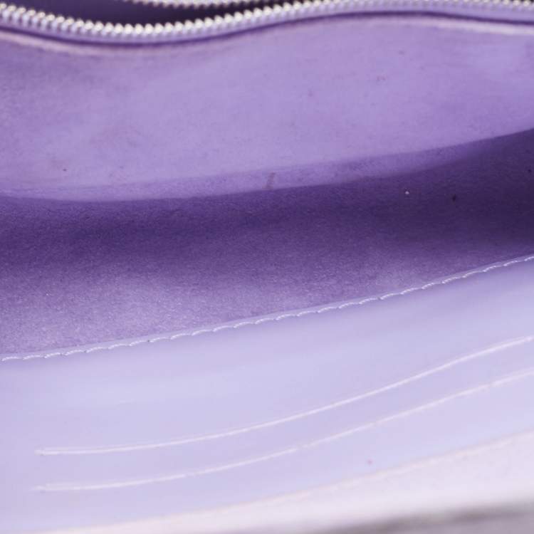 Pre Owned Louis Vuitton Lilac Epi Leather Louise Summer Clutch