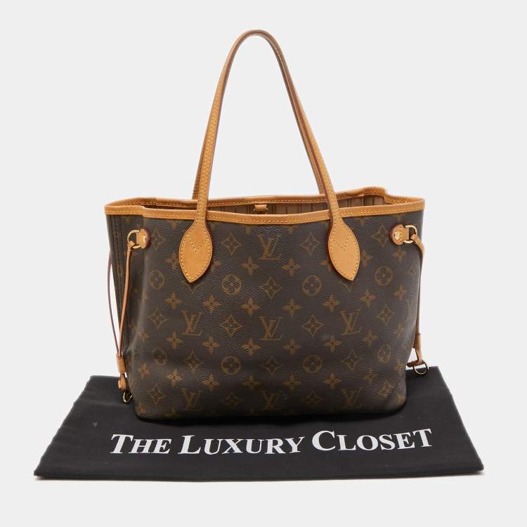 Pre Owned Louis Vuitton Monogram Neverfull PM