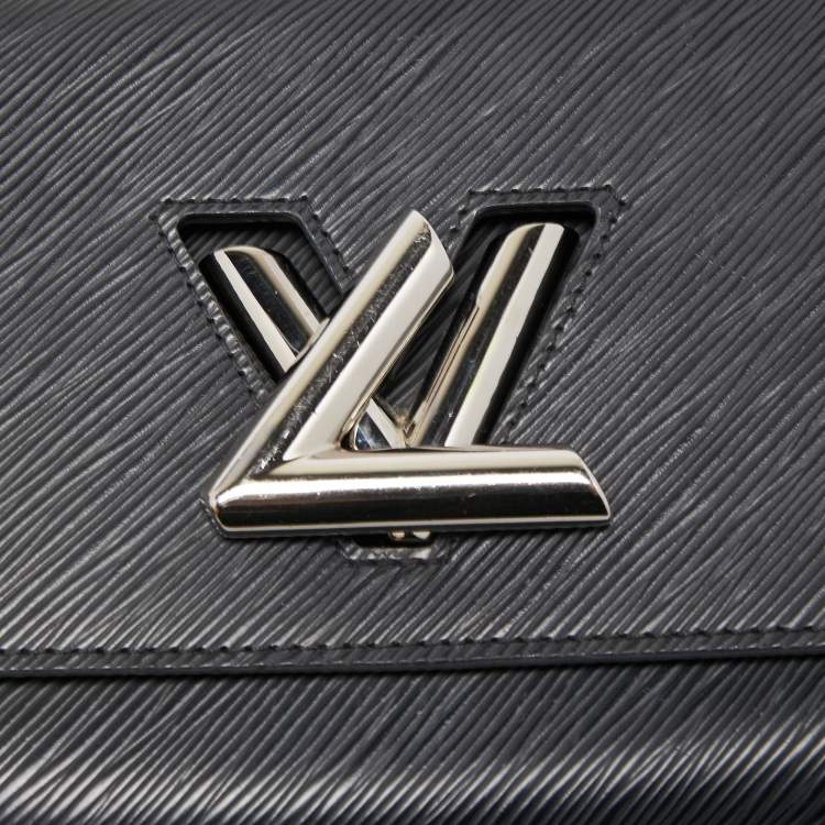 Pre Owned Louis Vuitton Black Epi Leather Twist MM Bag
