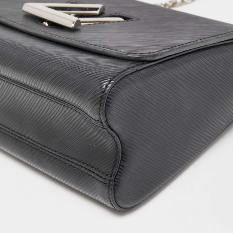 Pre Owned Louis Vuitton Black Epi Leather Twist MM Bag