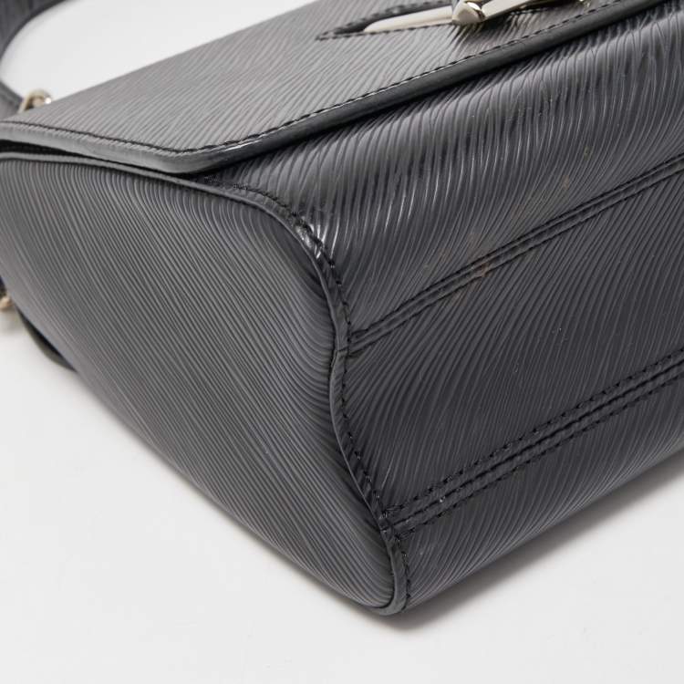 Pre Owned Louis Vuitton Black Epi Leather Twist MM Bag
