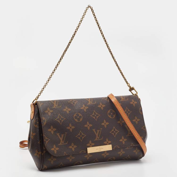 Pre Owned Louis Vuitton Monogram Canvas Favorite MM Bag